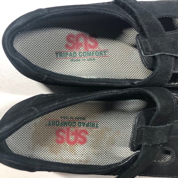 SAS black Roamer slip on loafer size 9.5 - Picture 8 of 9